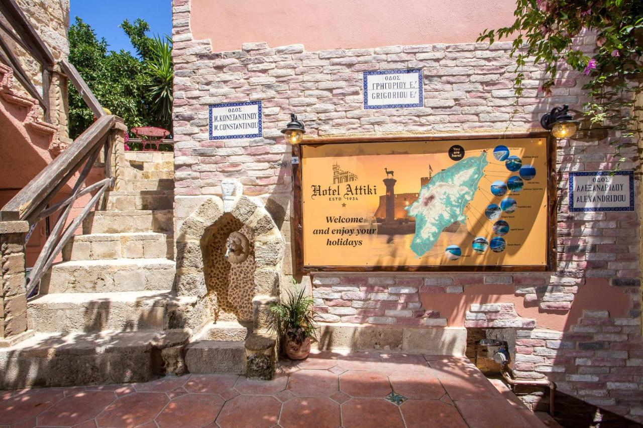 Attiki Hotel Rhodes City Екстериор снимка