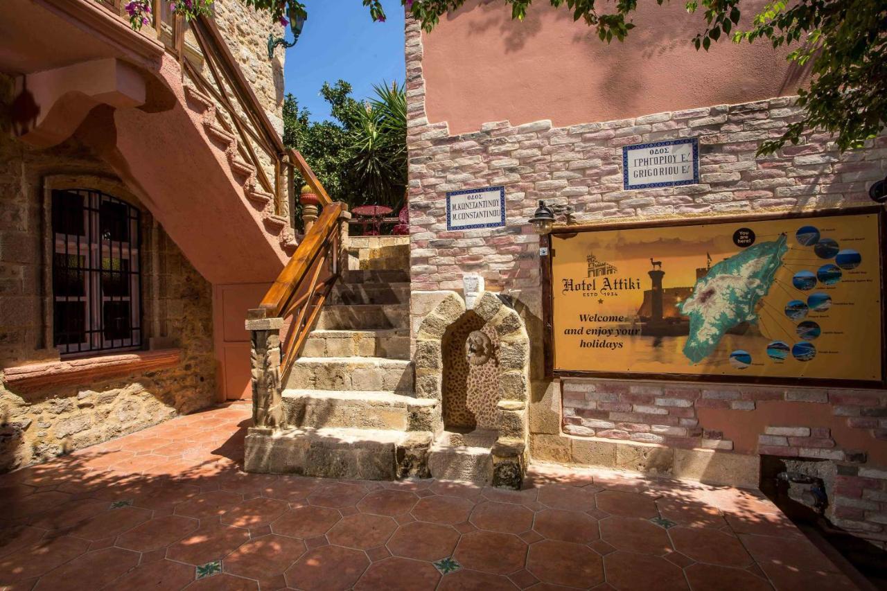 Attiki Hotel Rhodes City Екстериор снимка